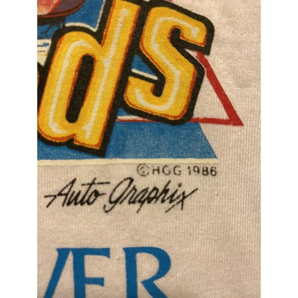 VINTAGE 1986 STREET RODS FOREVER JOHNNY’S MEN SHIRT SIZE LARGE PERFECT CONDITION - Picture 9 of 11